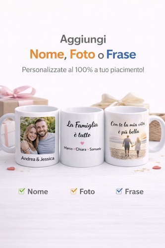 Set tazze personalizzate - set,