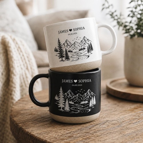 Coppia montagna tazza - montagna,