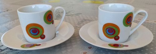 Coppia tazze servizio - coppia,