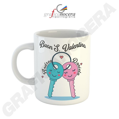 Tazza mug coppia chiavi - tazza,