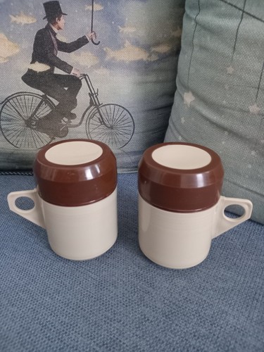 Vintage coppia tazze tazza - coppia,